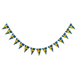 New Hisab/Joker Company AB Vimpelguirlande Svenske Flag