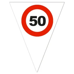 ESPA NV Vimpelguirlande Trafikskilt 50 - Oppyntning|Flag