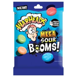 US2U AB Warheads Sour Boom Fruit Chews - Slik