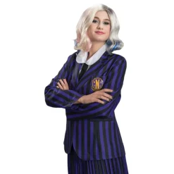 CHAKS Wednesday Enid Sinclair Skoleuniform Kostume - Udklædningskostumer|Kostumetema