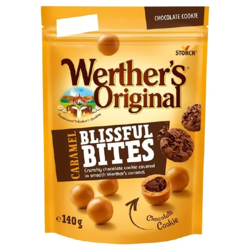 ERT Godis AB Werthers Original Caramel Blissful Bites Chocolate Cookie