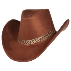 Wilbers Karnaval B.V. Western Cowboyhat Brun - Kostumetema|Hatte