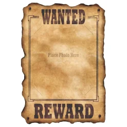 Clearance Three Sixty Degrees Ltd Western Wanted Skilt