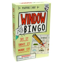 Boxer Gifts Ltd Window Bingo Rejsespil - Spil & Leg|Hobby & Fritid