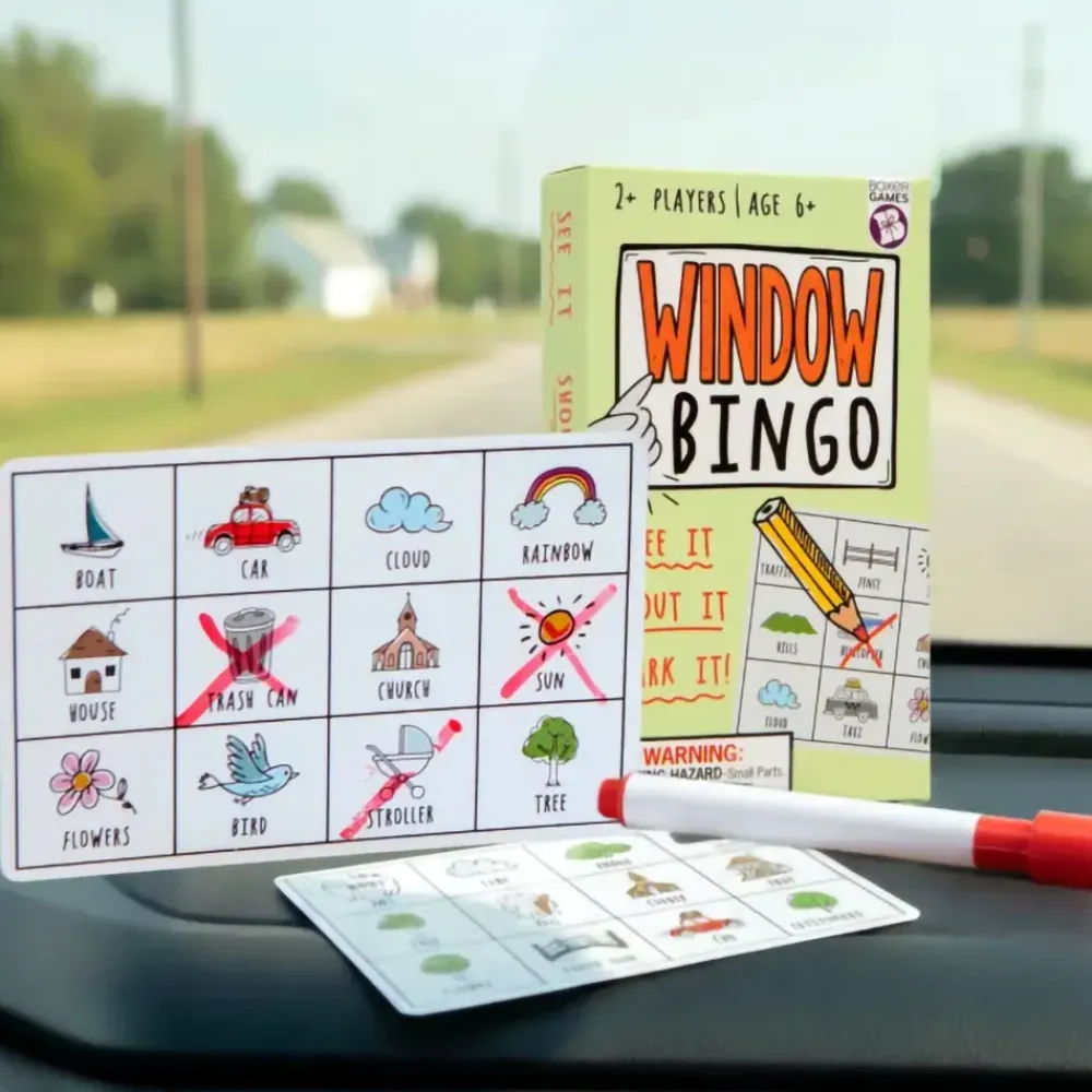 Boxer Gifts Ltd Window Bingo Rejsespil - Spil & Leg|Hobby & Fritid