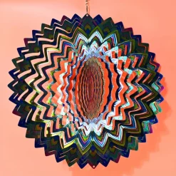 Robetoy AB Wind Spinner i Metal Mandala Blå - Oppyntning|Hjem & Husholdning