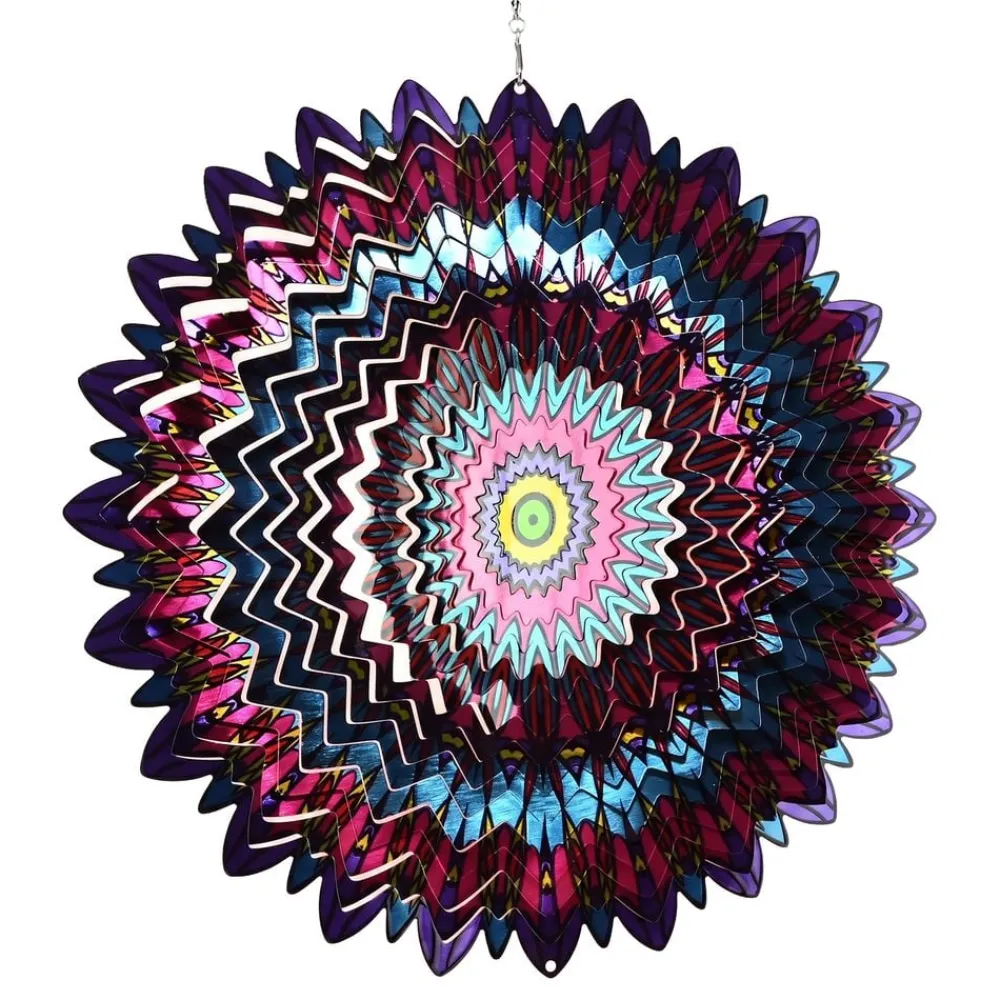 Discount Robetoy AB Wind Spinner i Metal Påfugl Lyserød
