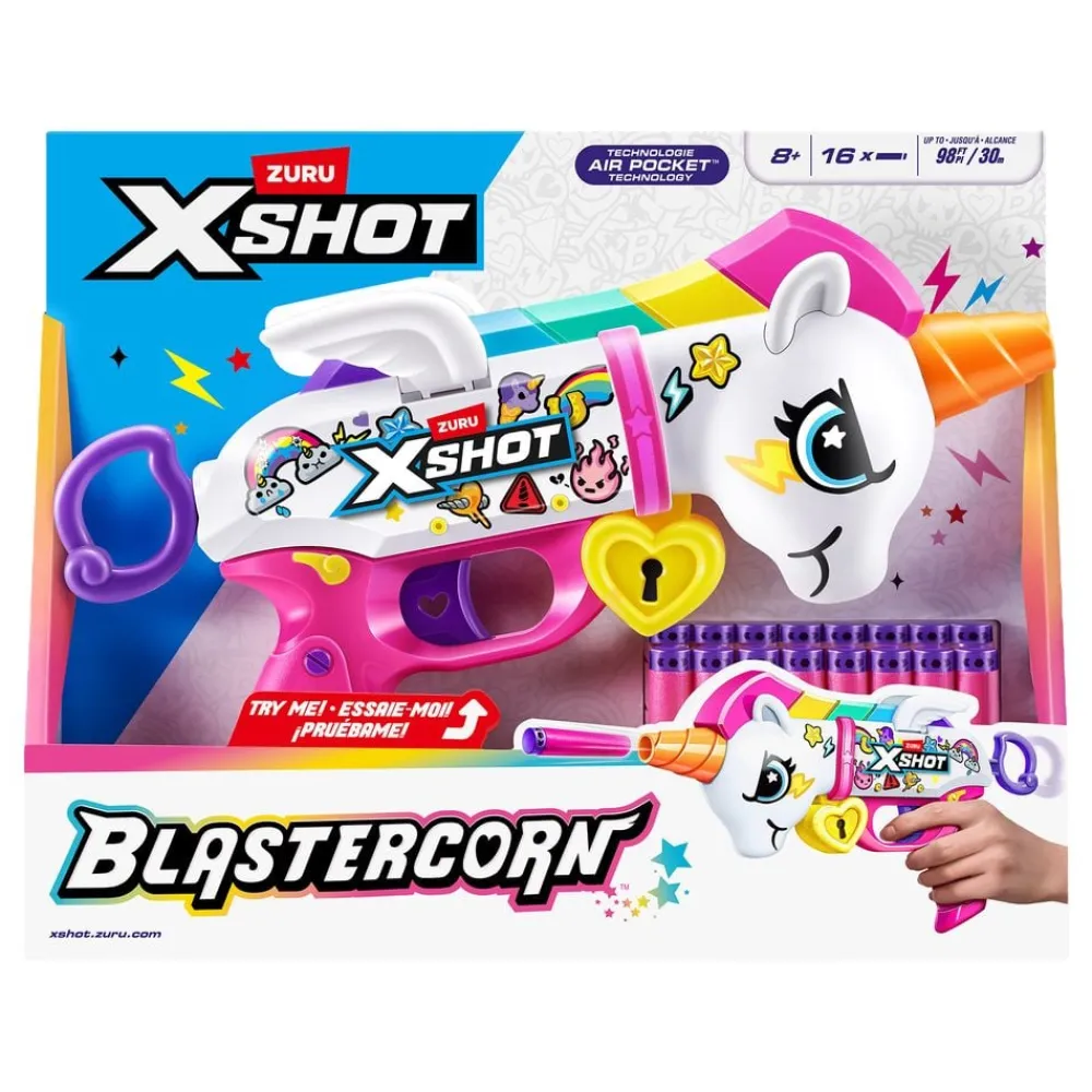 ZURU X-Shot Blastercorn Unicorn - Tilbehør|Spil & Leg