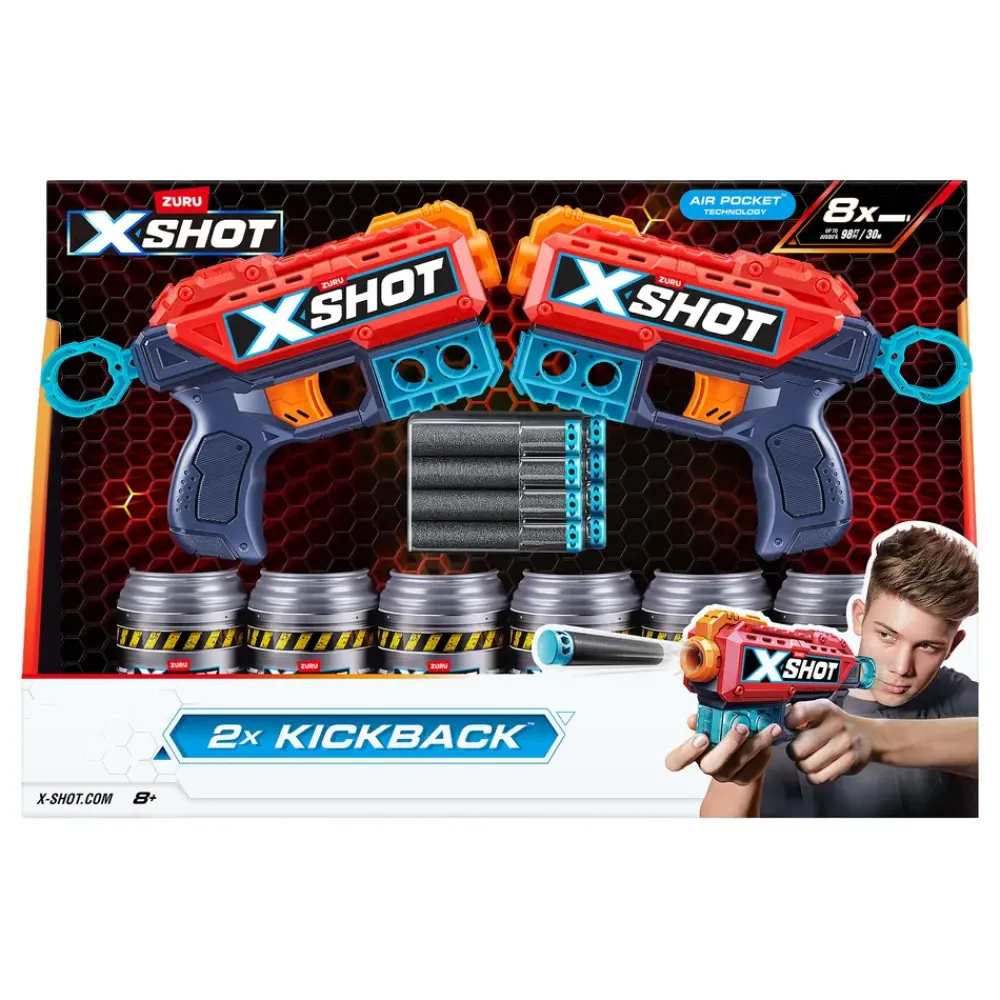 ZURU X-Shot Excel Kickback - Tilbehør|Spil & Leg