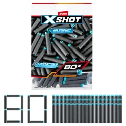 ZURU X-Shot Excel Refillpakke med Pile - Tilbehør|Spil & Leg
