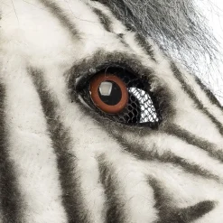 Boland Party Partners B.V. Zebra Halvmaske - Kostumetema|Masker