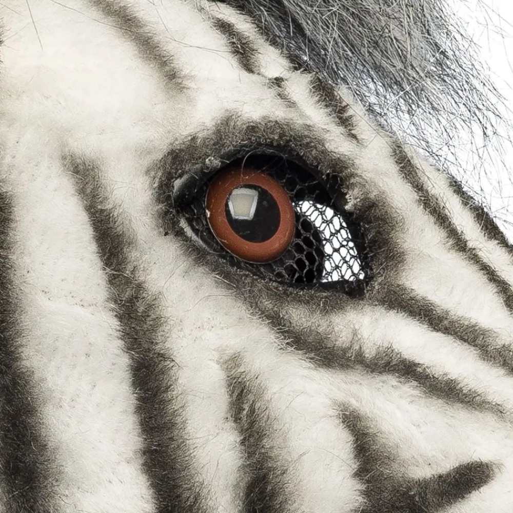 Boland Party Partners B.V. Zebra Halvmaske - Kostumetema|Masker
