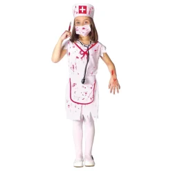 Clearance Fiestas Guirca, S.L Zombie Sygeplejerske Børnekostume